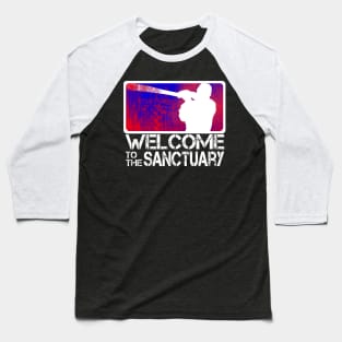 Welcome to the Sanctuary Baseball T-Shirt